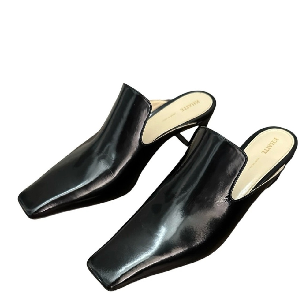 KHAITE The Marfa leather mules Women’s Size 36/6
